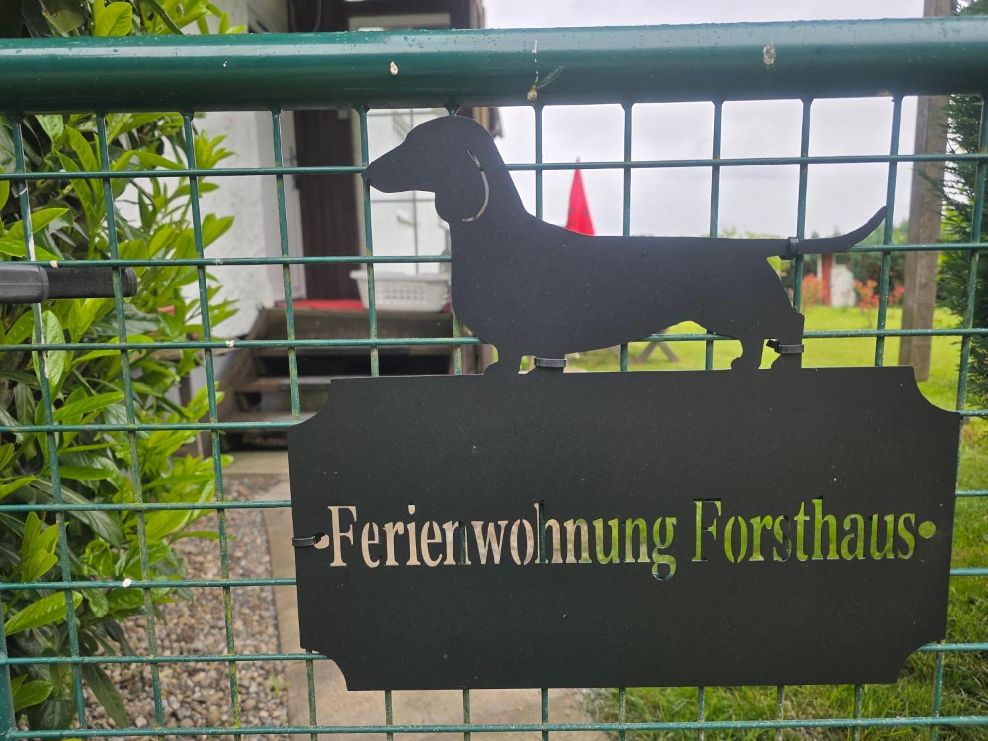 באד גרוננבאך Ferienwohnung Forsthaus מראה חיצוני תמונה
